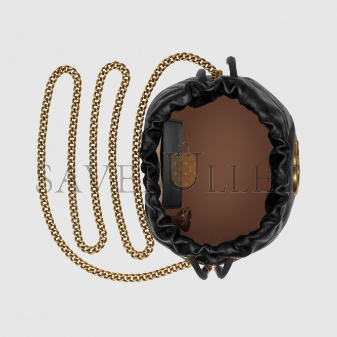 GUCCI GG MARMONT MINI BUCKET BAG 575163 (6.7*5.5*5.1cm) GUCCI GG MARMONT MINI BUCKET BAG 575163 (6.7*5.5*5.1cm)